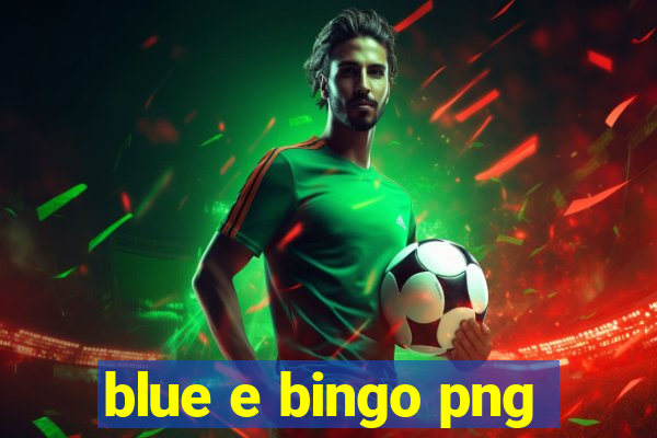 blue e bingo png